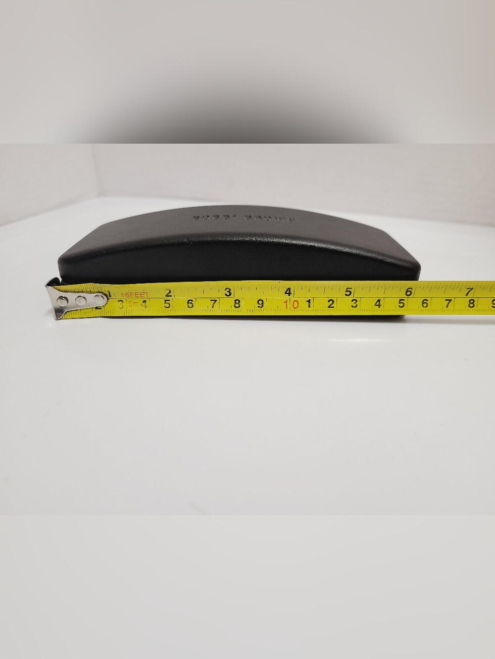Bobbi Brown Black Eyeglass Sunglass Felt Lined Rectangular Hard Case - Picture 8 of 10